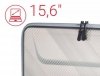 Hama Etui hardcase do laptopa 15,6 Szare
